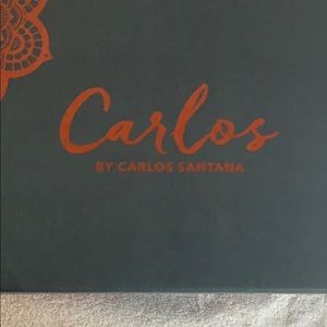 Never worn Carlos Santana black loafers.